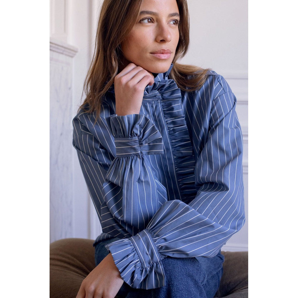 Chemise Le Siegfried - Bleu Moyen
