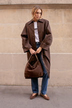 Trench-Coats Le Saturnin - Marron Fonce