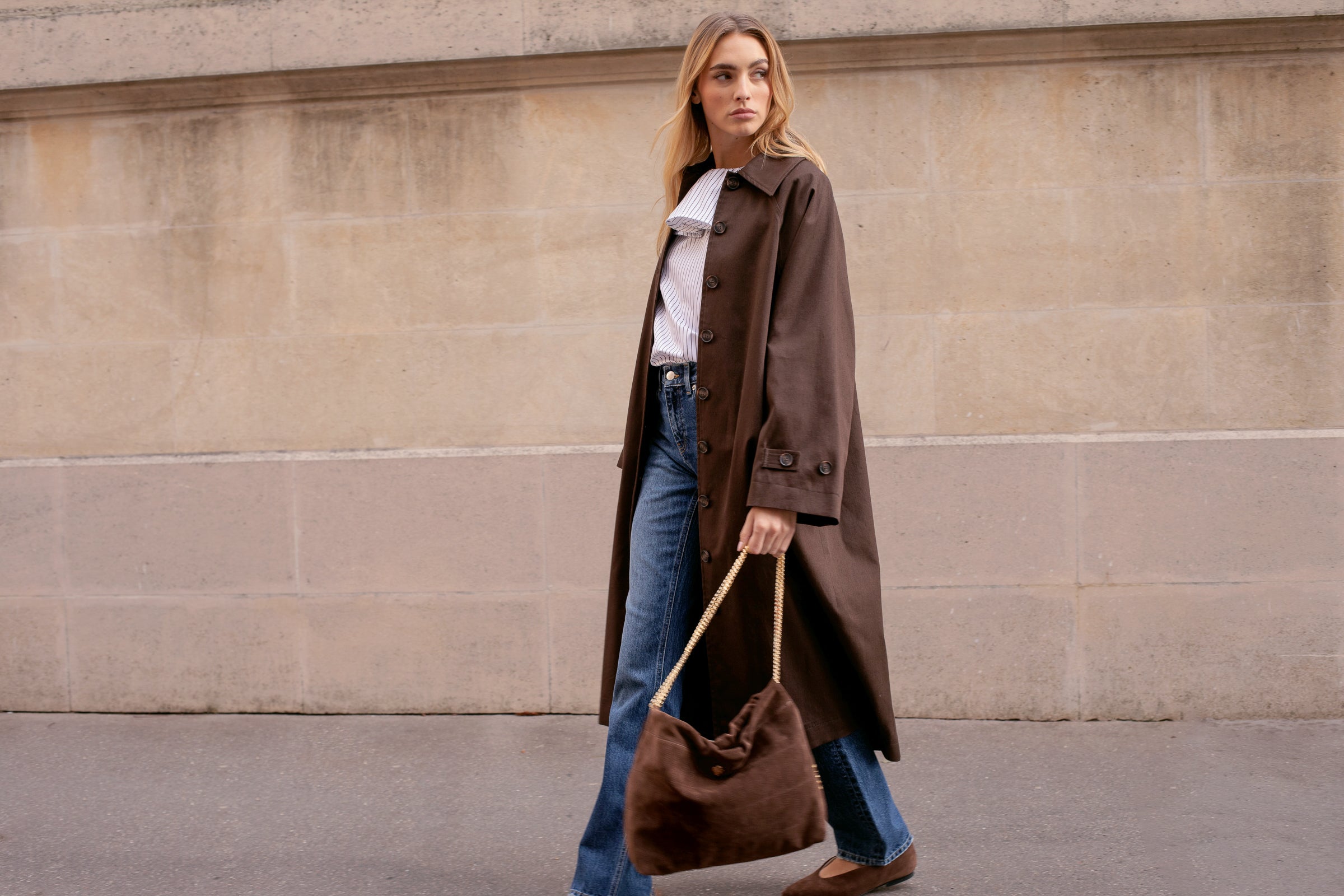 Trench-Coats Le Saturnin - Marron Fonce