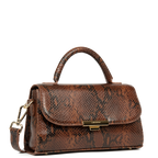 sac à main - exo evenly #couleur_cognac-python