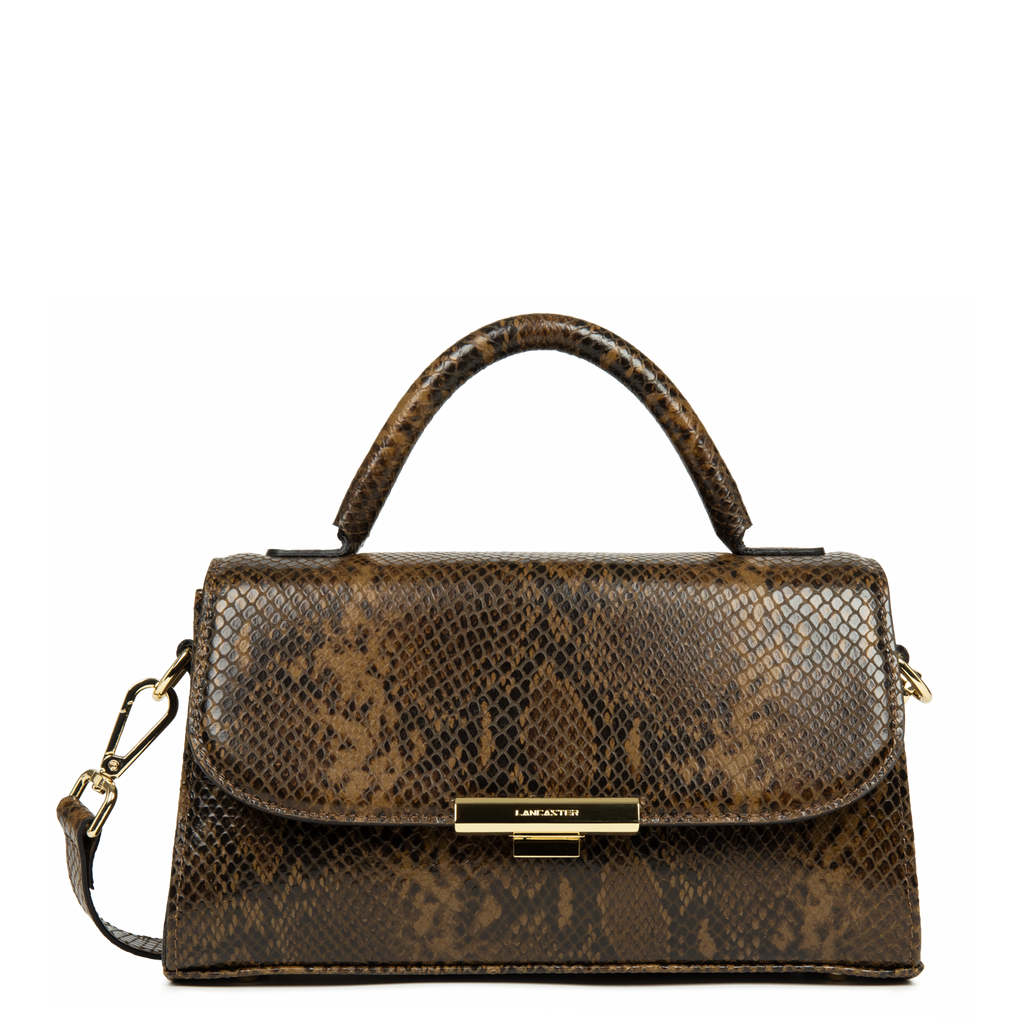 sac à main - exo evenly #couleur_marron-python
