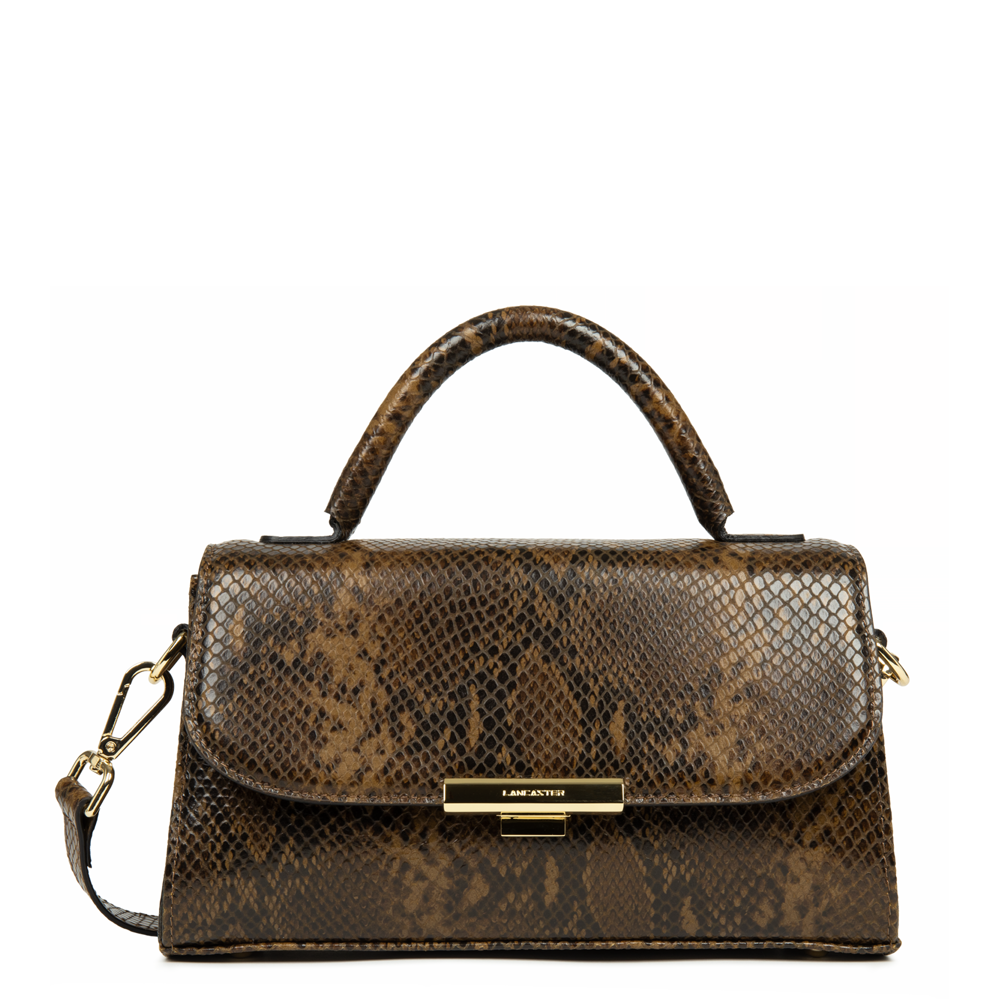 sac à main - exo evenly #couleur_marron-python
