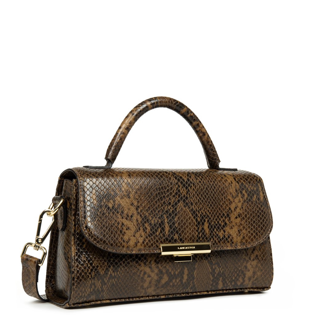 sac à main - exo evenly #couleur_marron-python