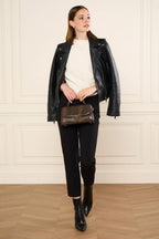 sac à main - exo evenly #couleur_marron-python