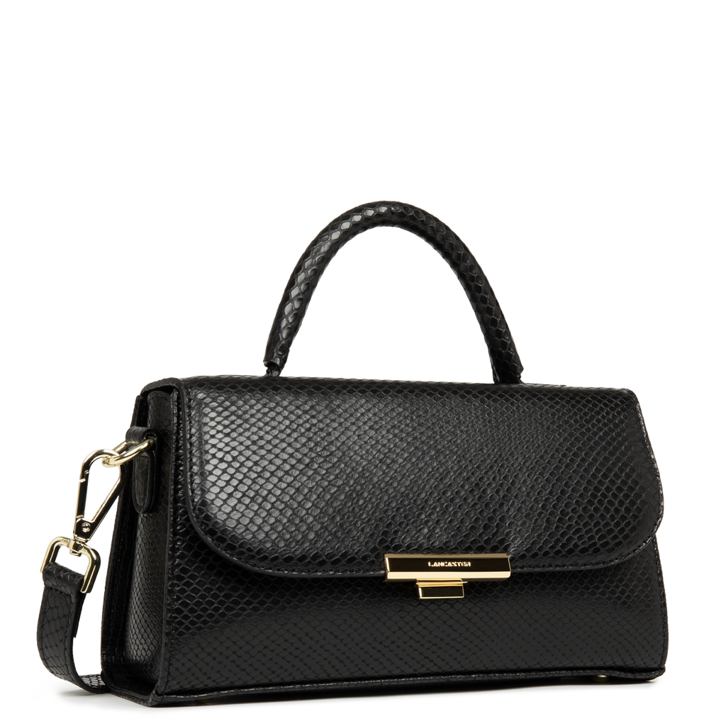 sac à main - exo evenly #couleur_noir-python