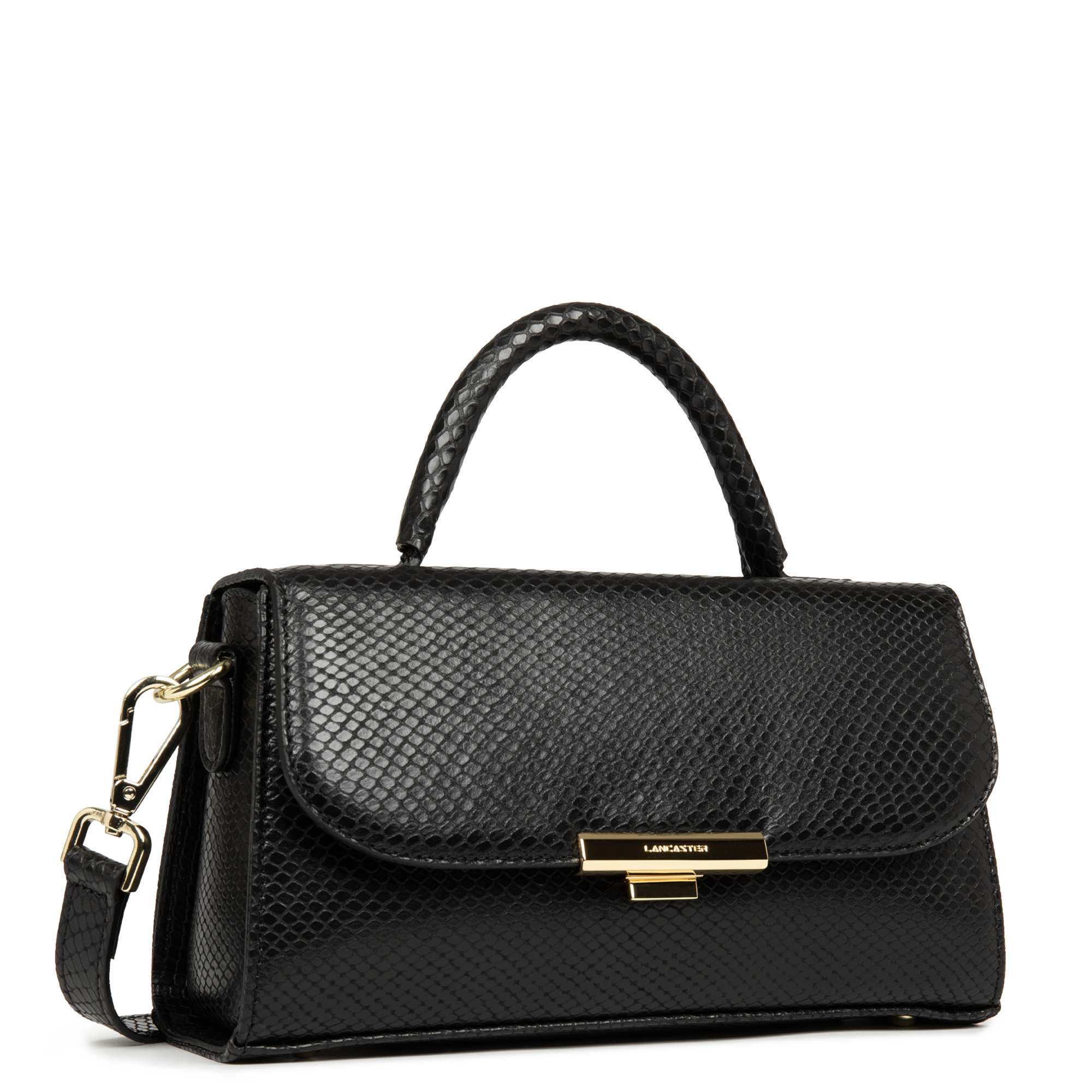 sac à main - exo evenly #couleur_noir-python