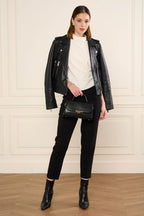 sac à main - exo evenly #couleur_noir-python