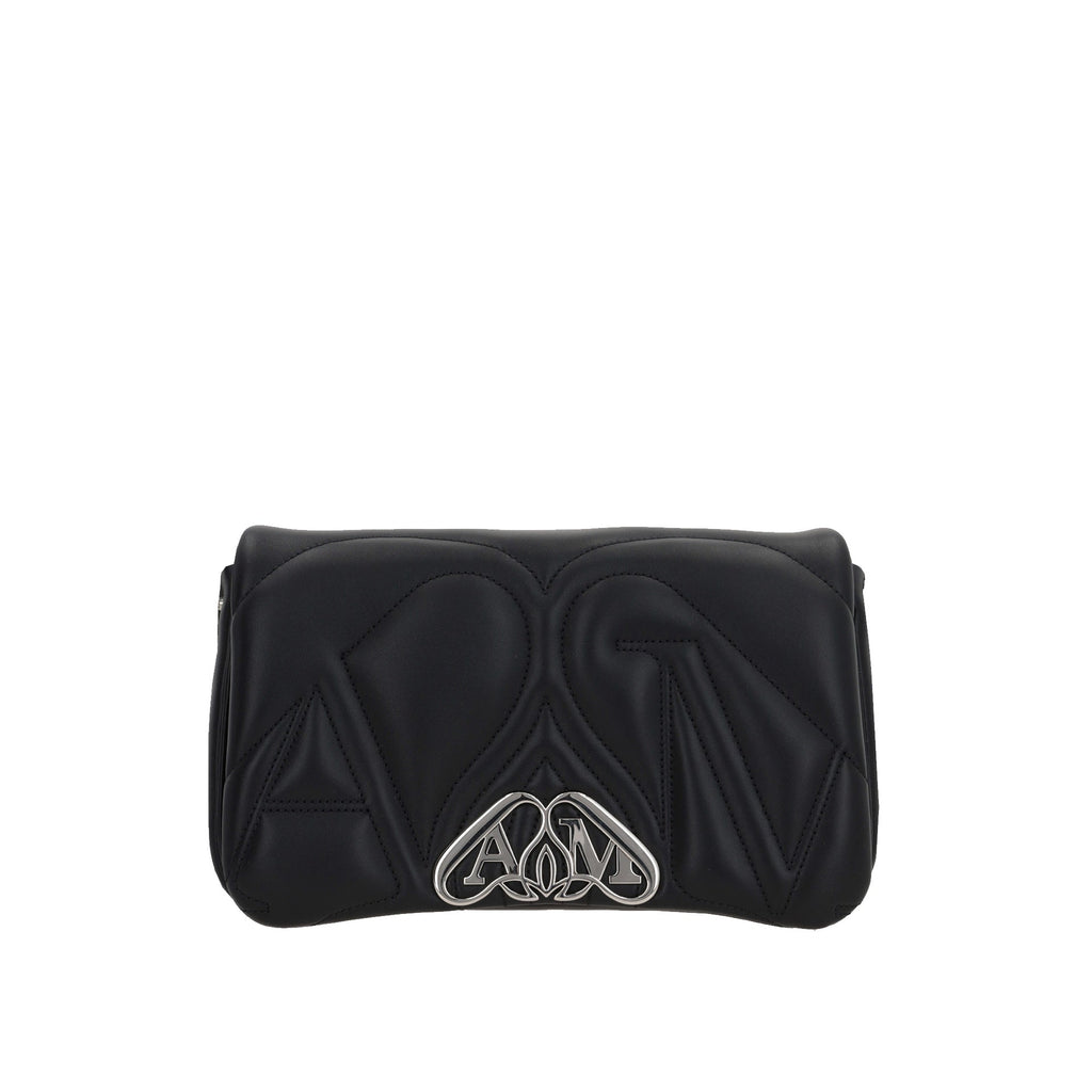 Alexander Mcqueen The Seal Shoulder Bag - Black - Femme