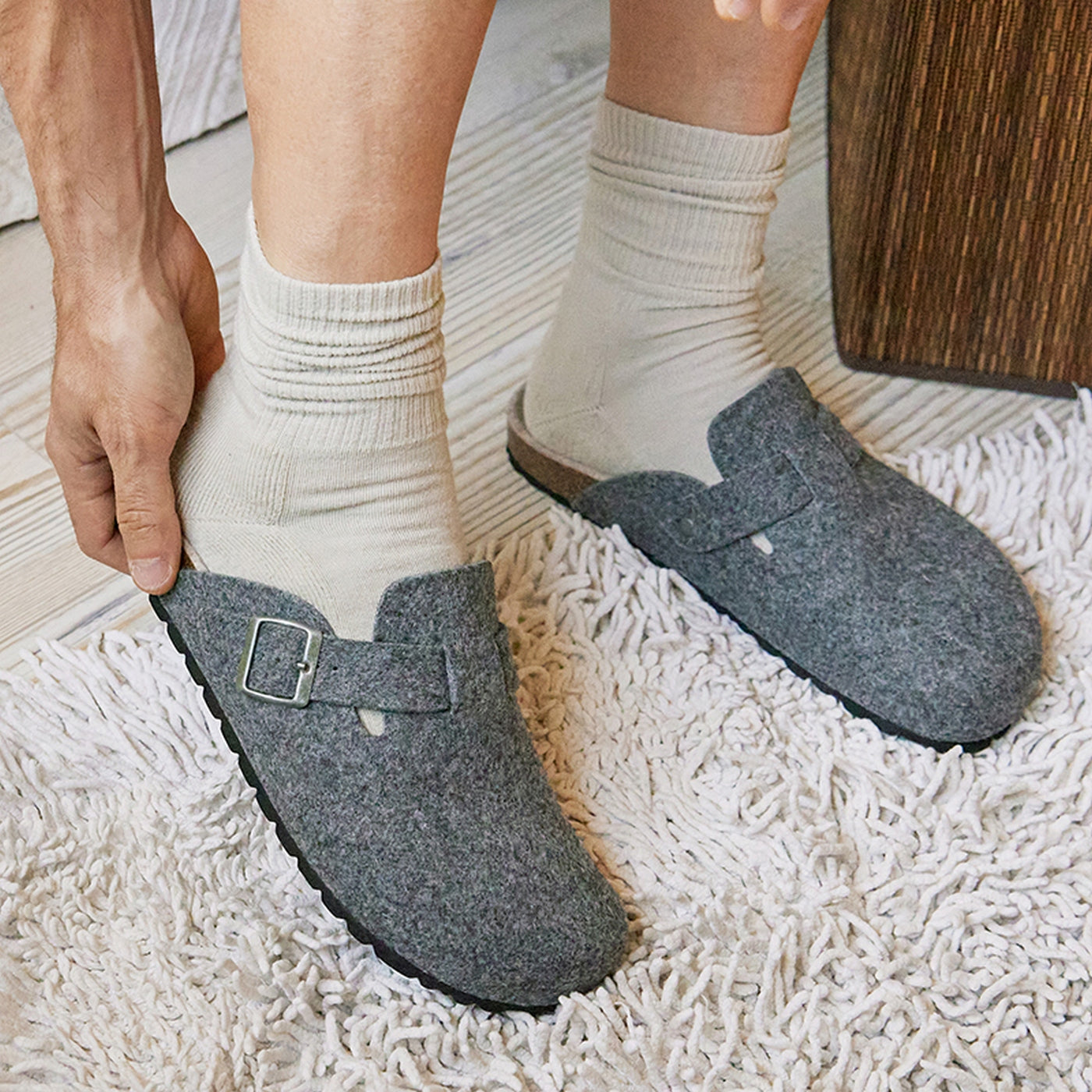 Sabots Gris - Homme