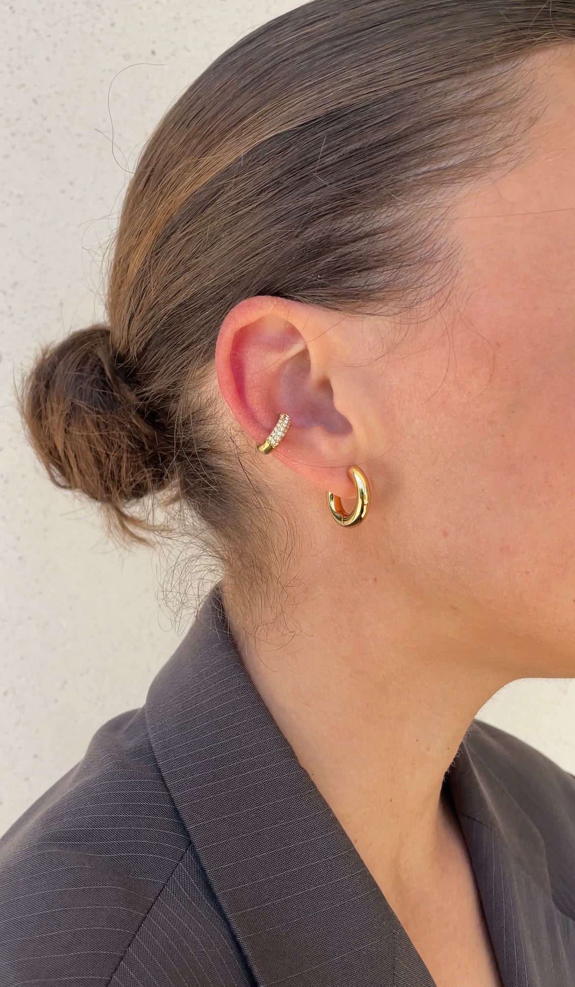 Earcuff Semi Gems