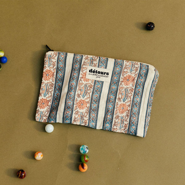 Pochette Pommier Imprimé Floral