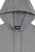 The Kooples - Sweat Gris À Capuche Maille - Femme