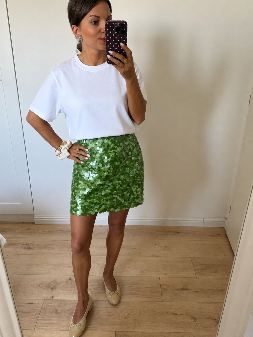 Jupe Celine Olive
