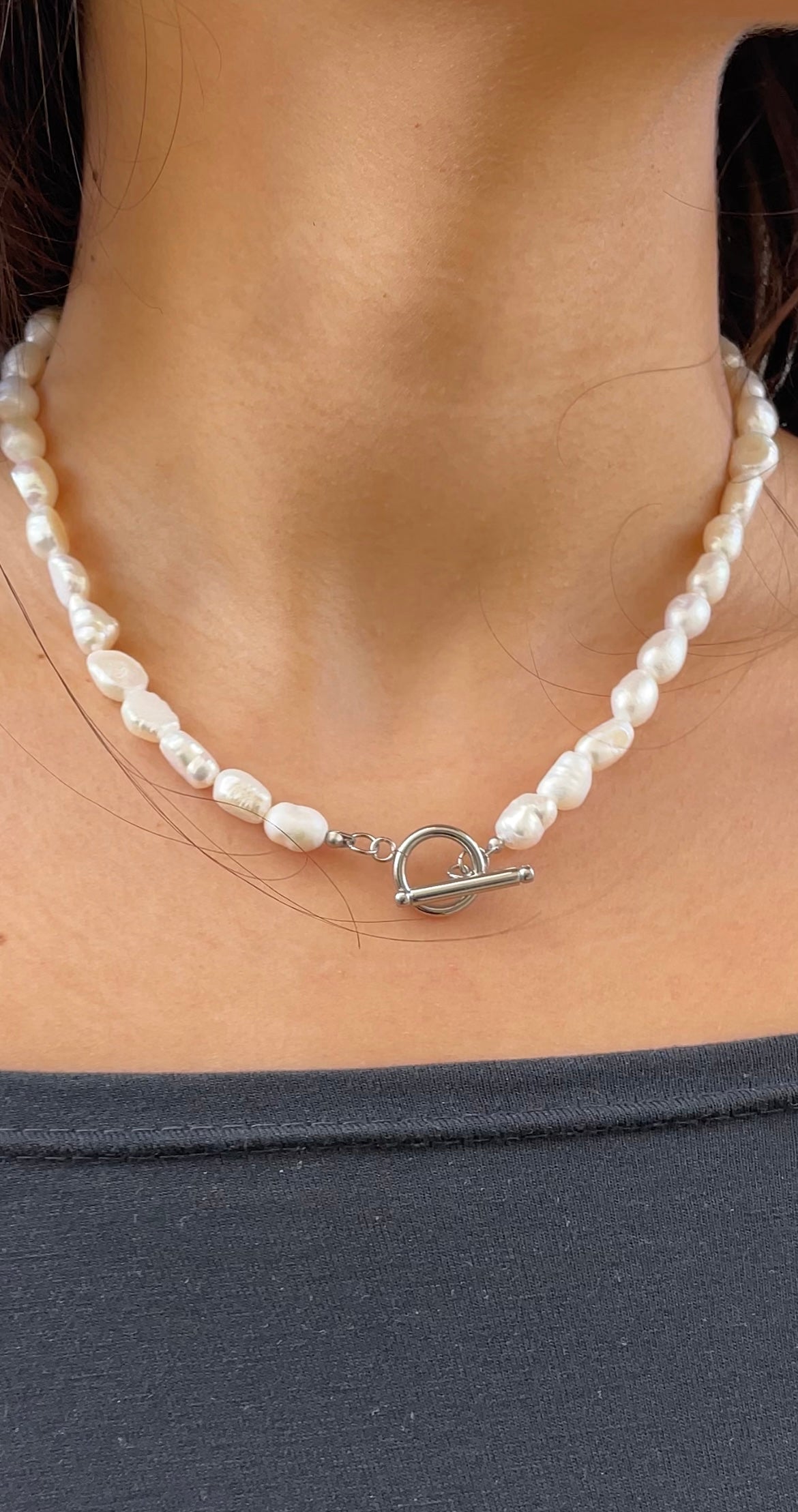 Collier Thin Pearl