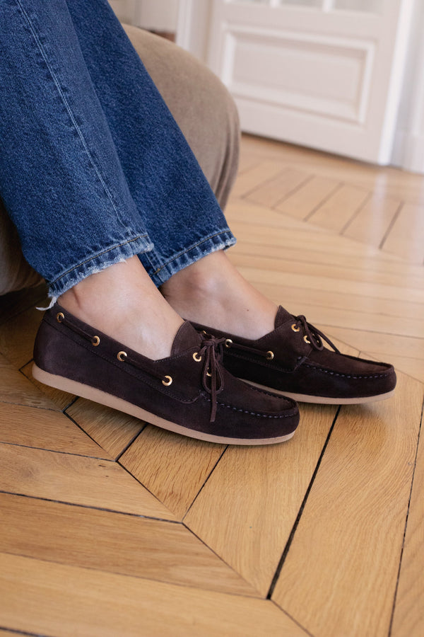 Chaussures Bateau Les Lennon - Marron Fonce