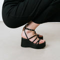 Jonak - Sandales Nolwenn Cuir  - Noir