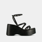 Jonak - Sandales Nolwenn Cuir  - Noir