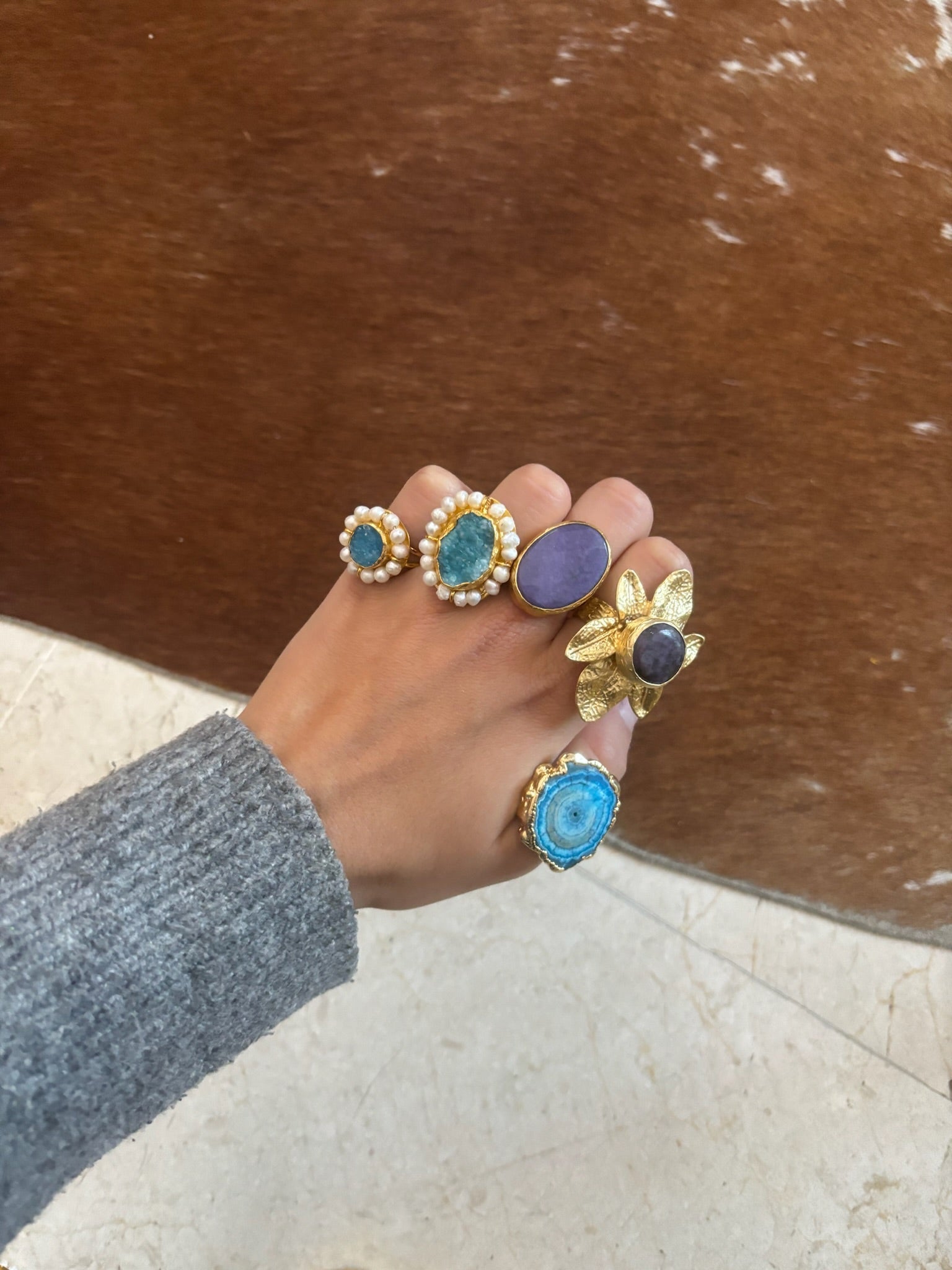 Bague Agua