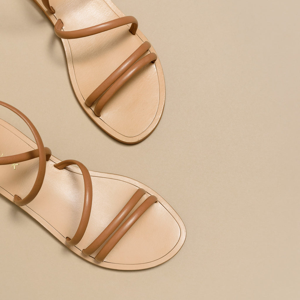 Jonak - Sandales Apolline Cuir  - Camel