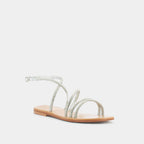 Jonak - Plagettes Apolline Cuir Strass - Argent