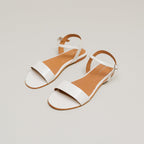 Jonak - Sandales Wagram Cuir Vernis - Ecru