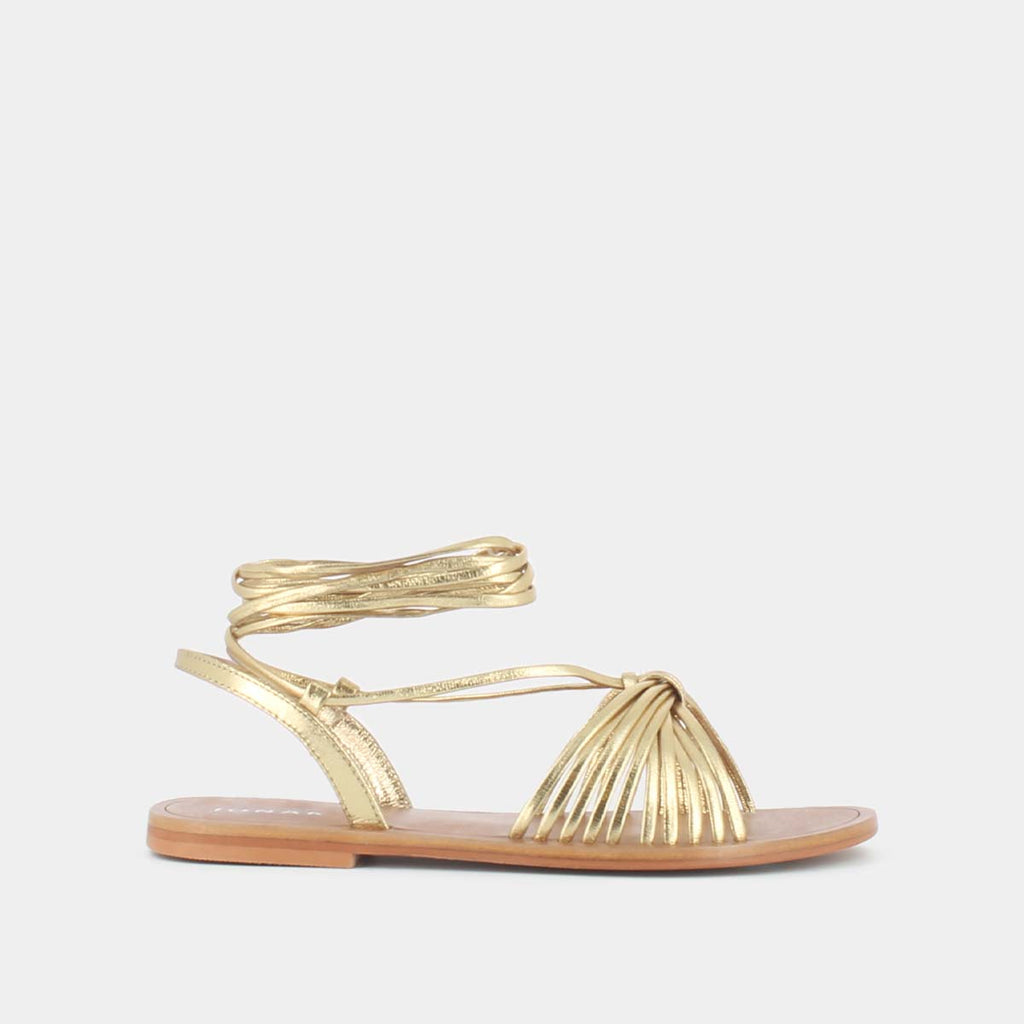 Jonak - Plagettes Wallen Cuir Metallise - Or