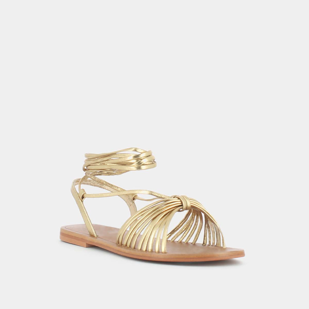 Jonak - Plagettes Wallen Cuir Metallise - Or