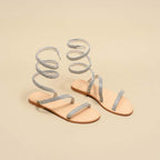 Jonak - Plagettes Winona Cuir Metallise - Argent