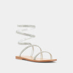 Jonak - Plagettes Winona Cuir Metallise - Argent