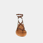 Jonak - Plagettes Woully Cuir  - Marron