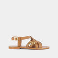 Jonak - Plagettes Woury Cuir  - Camel