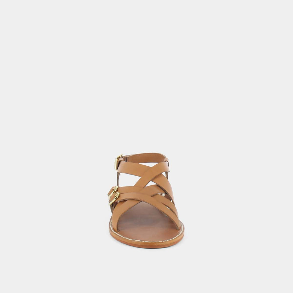 Jonak - Plagettes Woury Cuir  - Camel