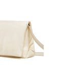 Marni Padded Leather Shoulder Bag - Cream - Femme
