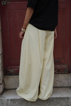 Pantalon Ample Chelsea - Jaune