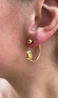Boucles D'Oreilles Enroll Flower