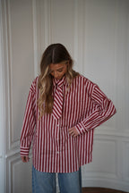 Chemise Cravate Bertille - Rose
