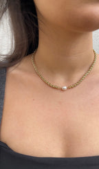 Collier Middle Pearl