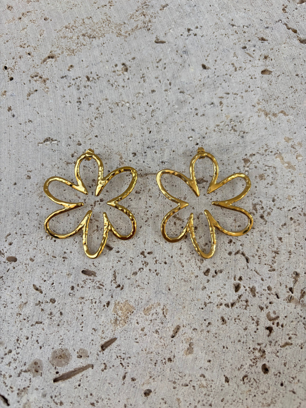 Boucles D'Oreilles Huge Flower