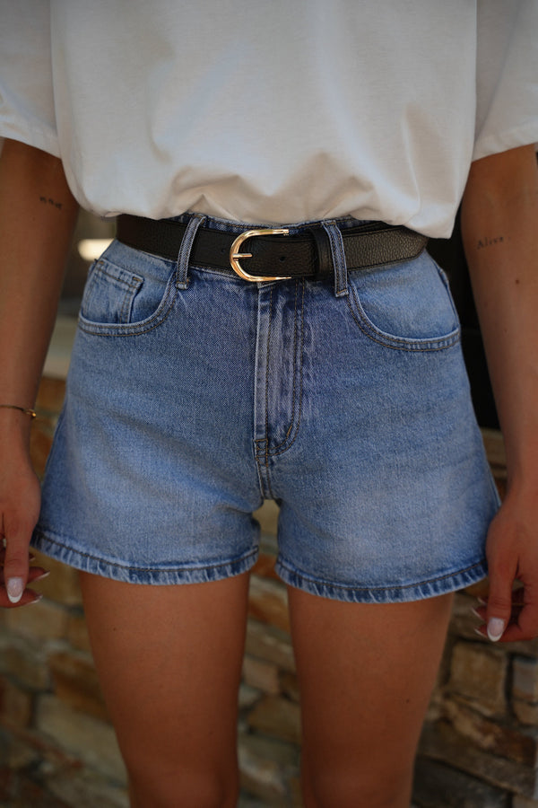 Ceinture Cuir Dallia - Noire