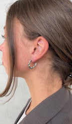 Boucles D'Oreilles Small Torsade