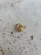 Bague Leave X Pearl