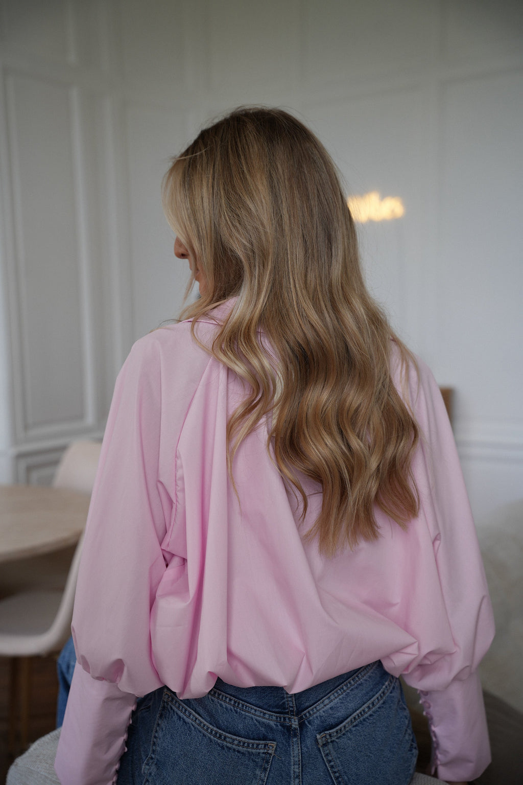 Blouse Ballon Alice - Rose