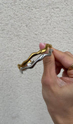 Bracelet Wave Bangle