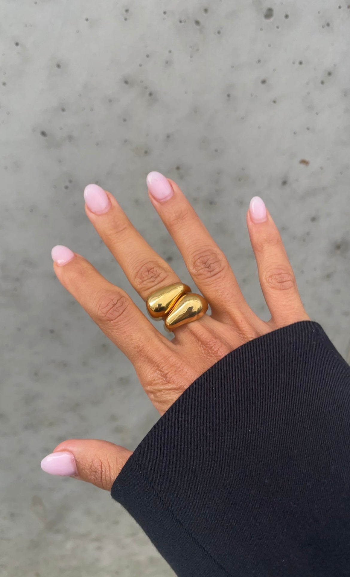Bague Duo Asymmetric