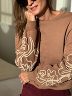 Sweat Ysabella - Marron