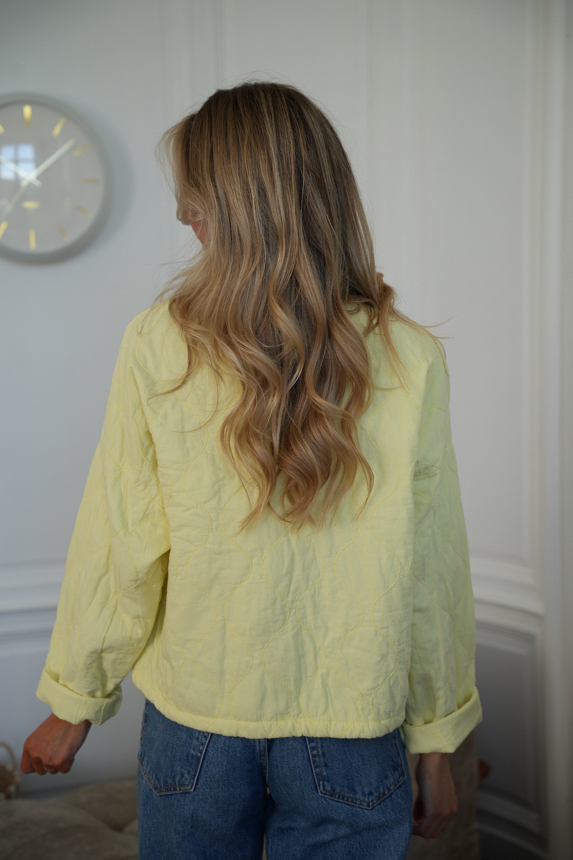 Veste Zippée Tressia - Jaune