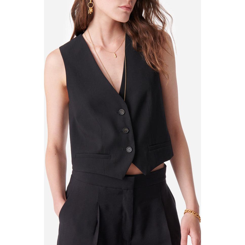 Vanessa Bruno - Gilet De Costume Benson - Noir