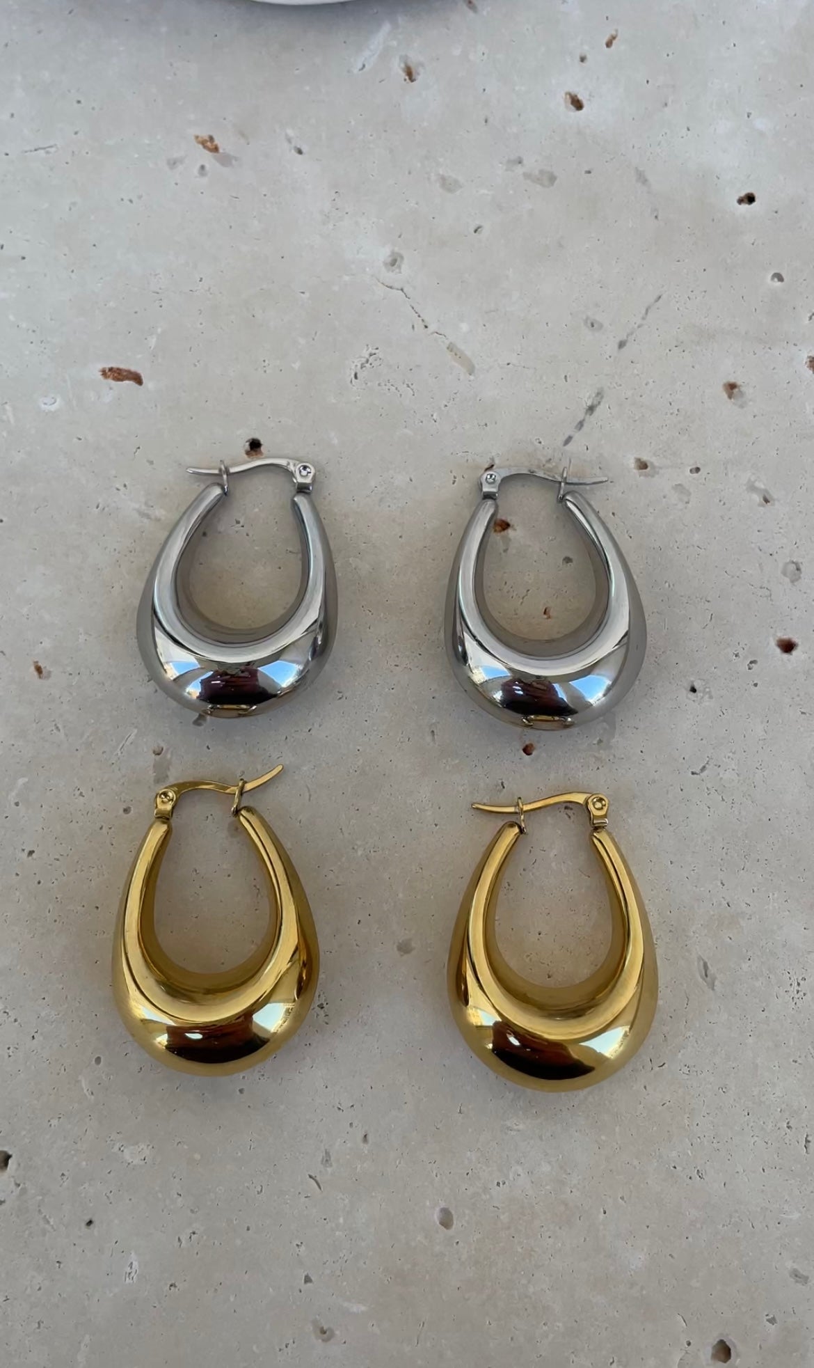Boucles D'Oreilles Big Parisian Hoops