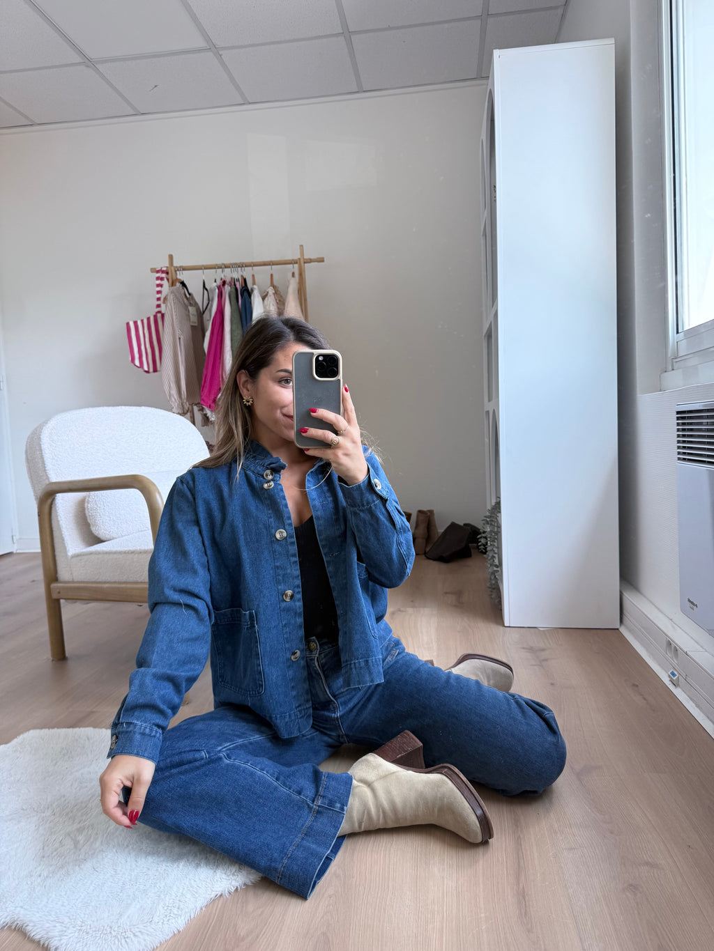 Veste En Jean Isaure