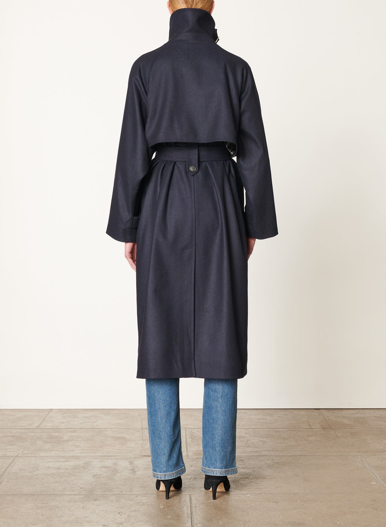 Vanessa Bruno - Trench Dexter - Marine & Noir